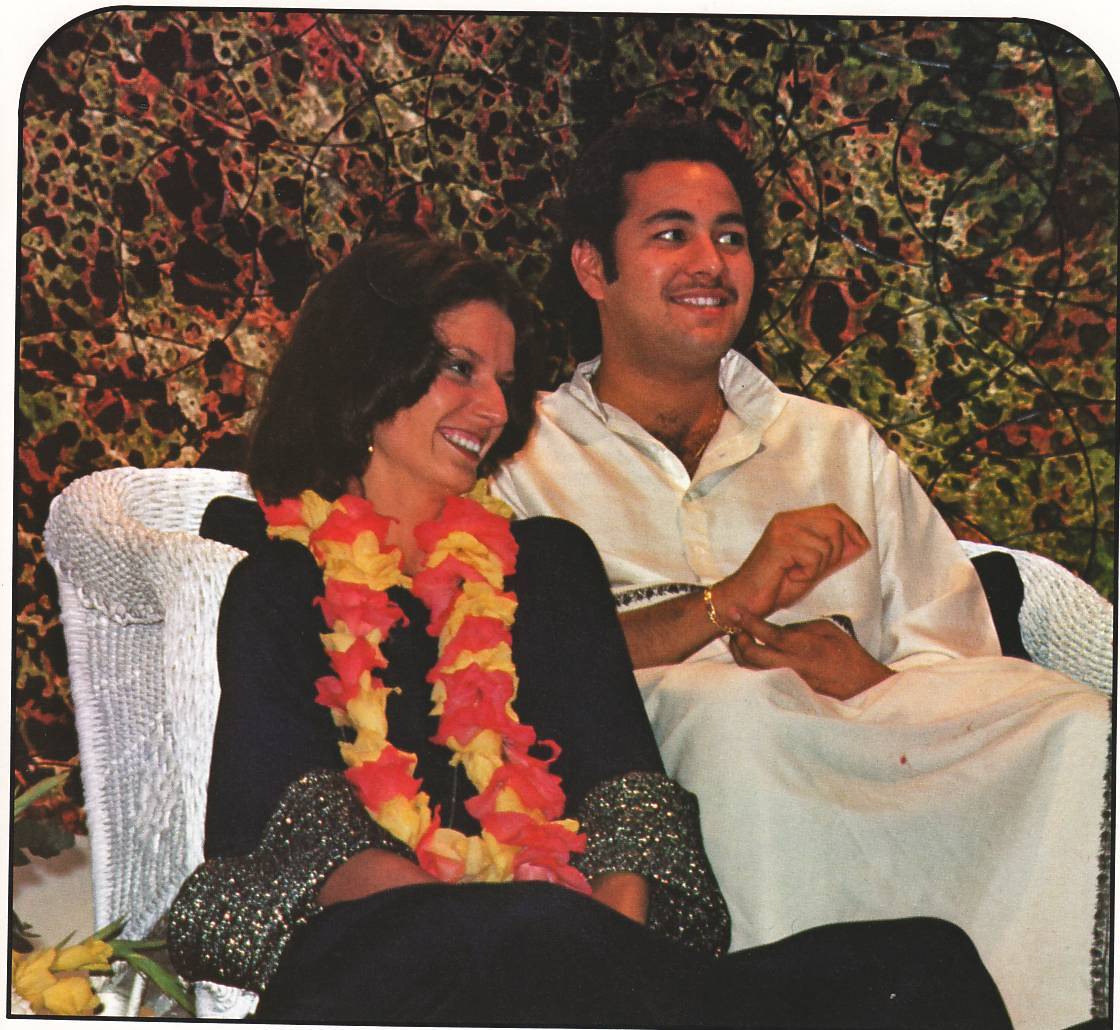 Raja and Claudia Rawat, 1975