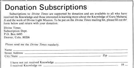 Divine Times Subscription