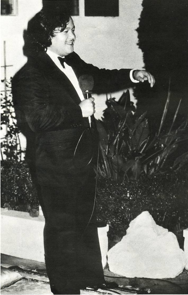 Prem Rawat Inspirational Speaker In Tuxedo At His Birthday Party 1977