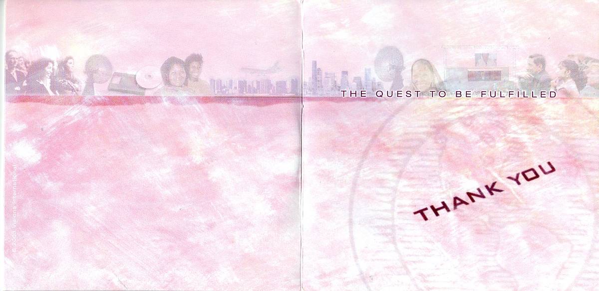 Thank You 2003 CD Cover
