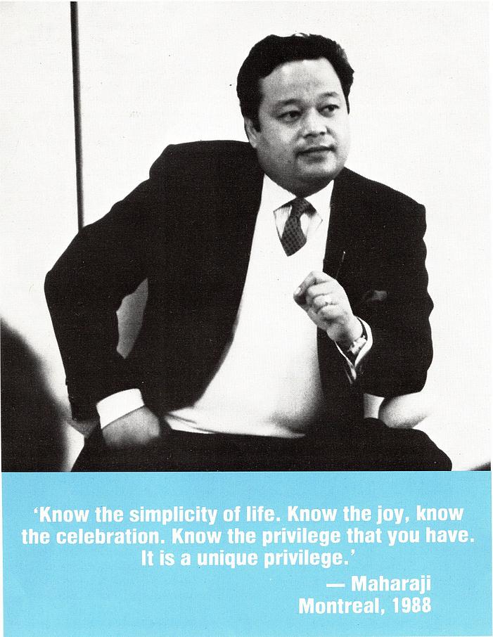 Maharaji Quote