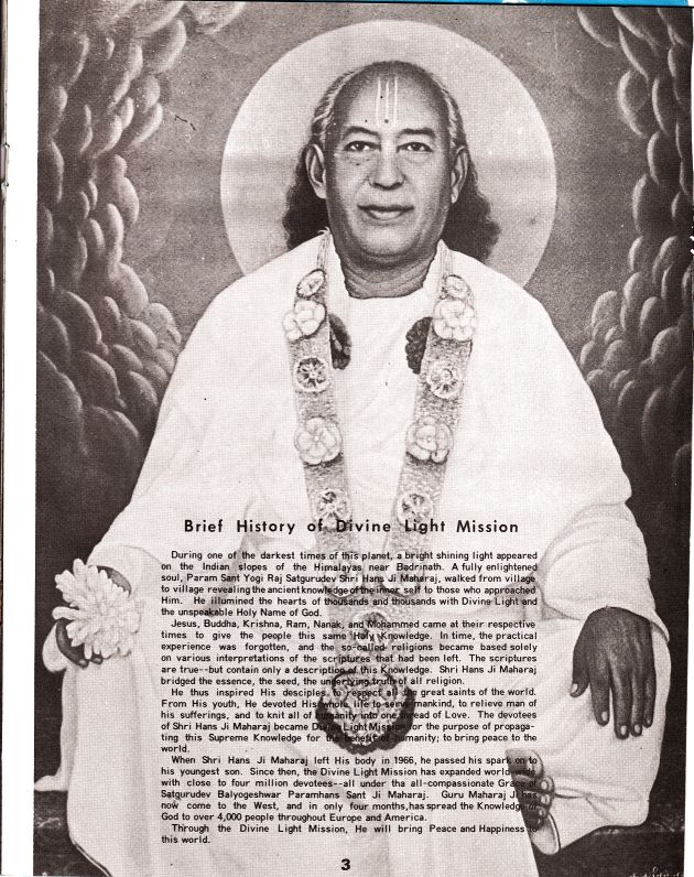 Hans Rawat, Perfect Master of His Time