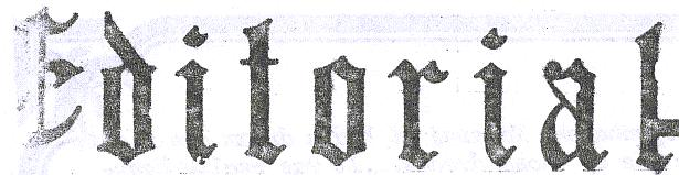 Editorial Editorial