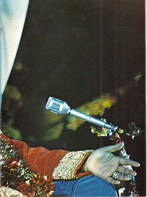 Prem Rawat's Hand at the Millenium '73 Festival