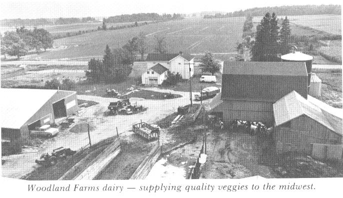 Woodland Farms dairy - supplying quality veggies to the midwest