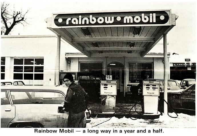 Rainbow Mobil - a long way in a year and a half.
