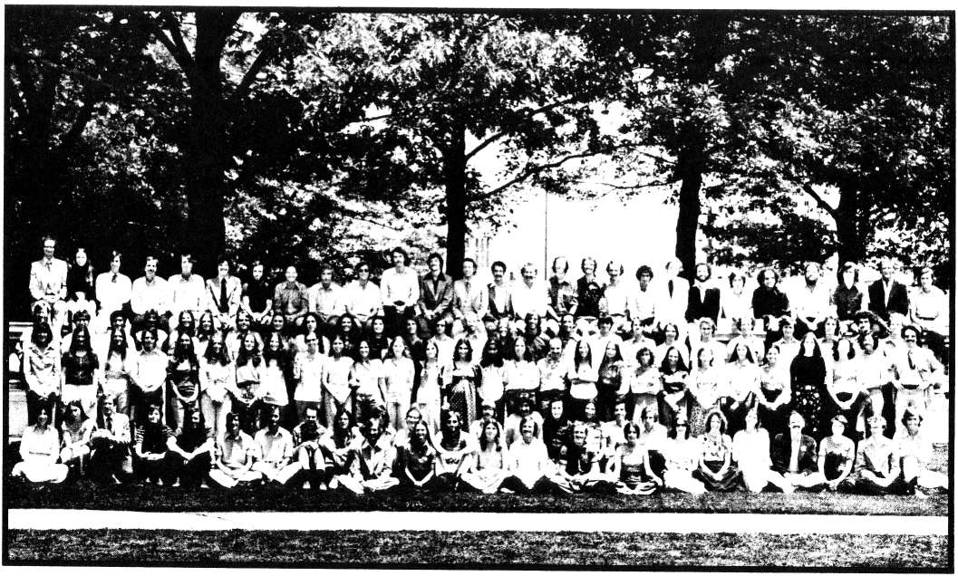 Prem Rawat's Divine Light Mission International Headquarter's staff in Denver Colorado, 1975