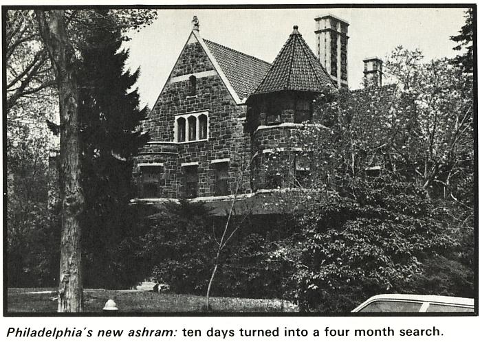 Philadelphia's New Ashram