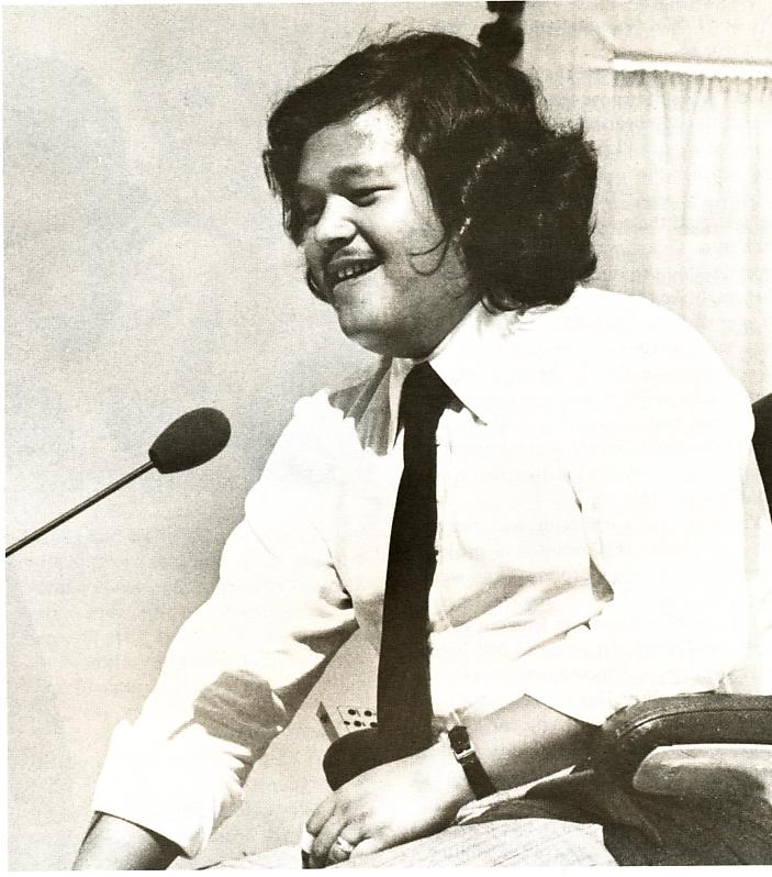 Prem Rawat Inspirational Speaker At The Holi Festival near Malaga, Spain, on Friday, March 24, 1978