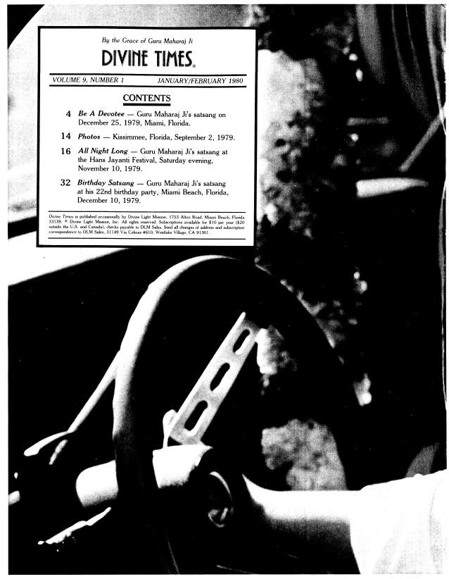 Divine Times Contents