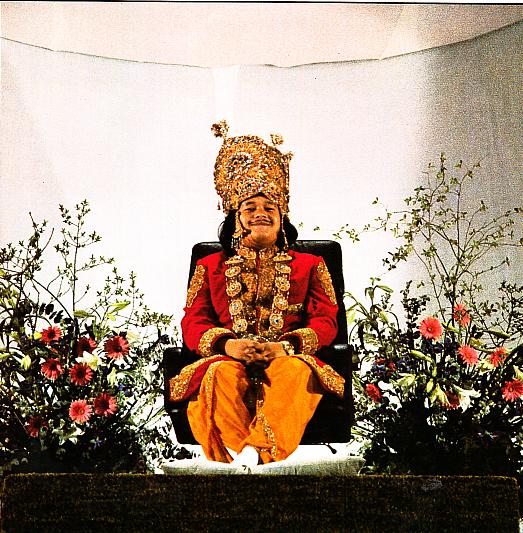 Prem Rawat (Maharaji) Dressed As Krishna 1977