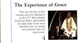 Experience Of Grace