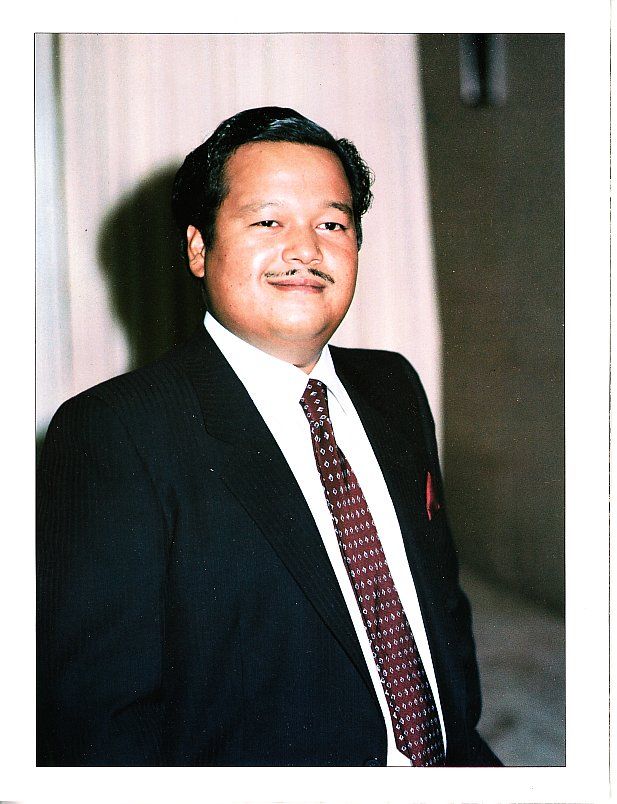 Prem Rawat (Maharaji) 1980 Looking Very Pleased With His Moustache