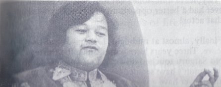 Prem Rawat aka (Guru) Maharaj Ji at the Guru Puja festival in Amherst, 1974