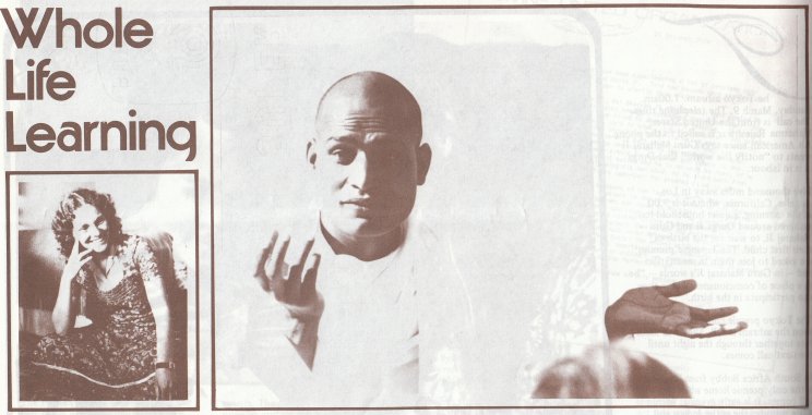 Julie Collett and 'Mahatma' Padarthanand