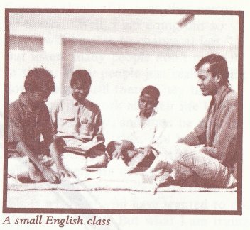 A small English class