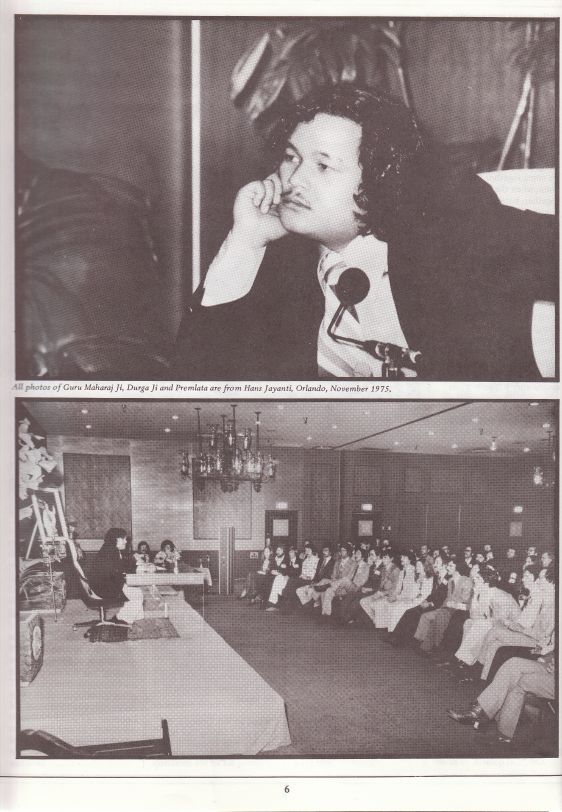 Conference Hans Jayanti, Orlando, November 1975