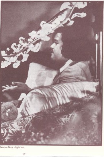 Prem Rawat aka Maharaji in Buenos Aires, Argentina in 1976
