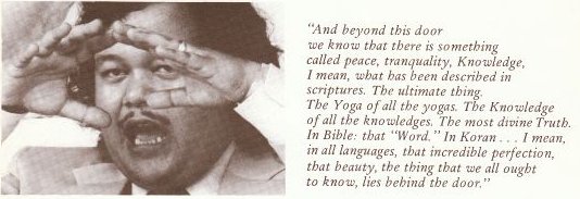 Knowledge, I mean, what has been described in scriptures.