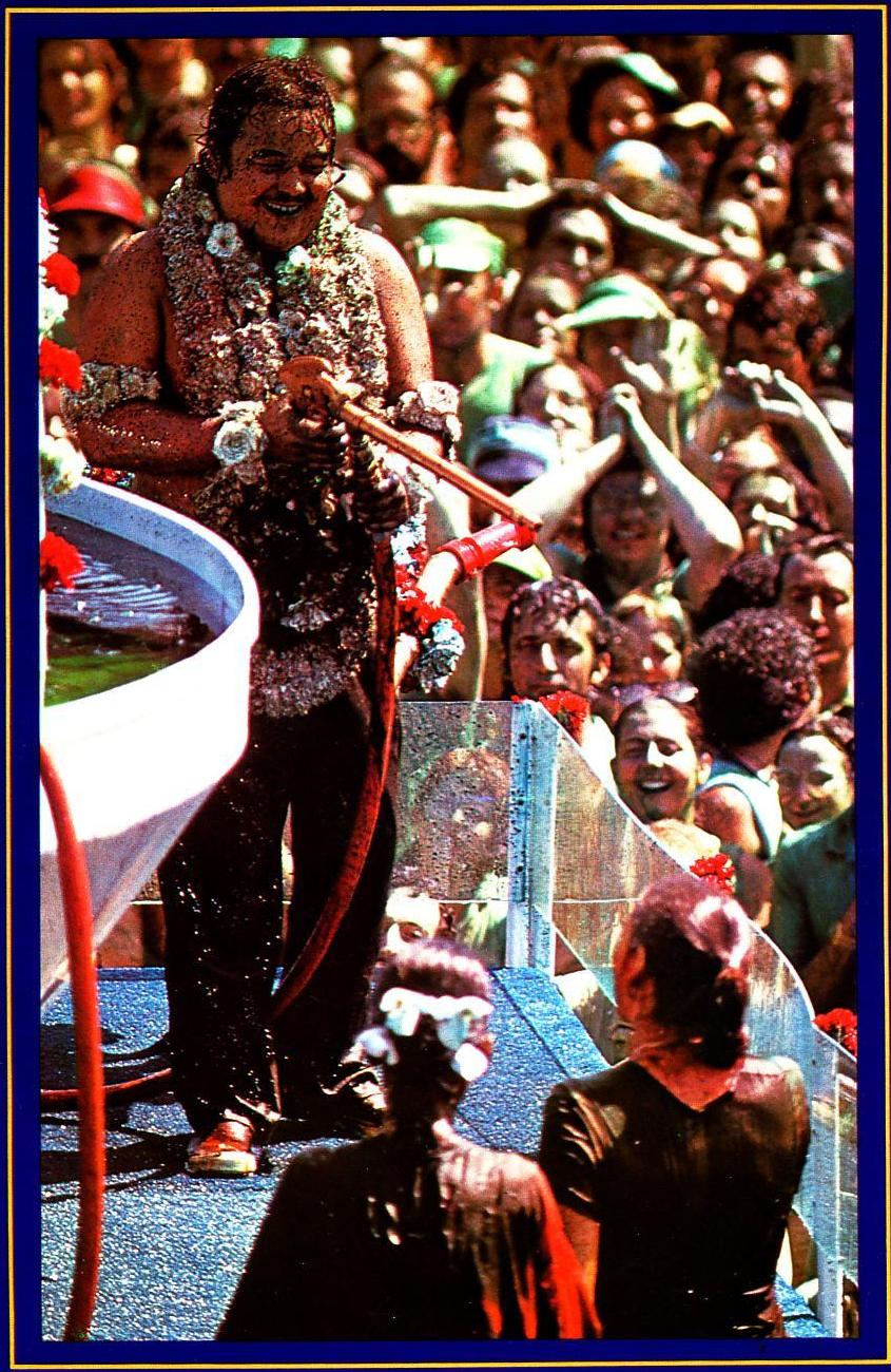 Prem Rawat (Maharaji) Holi Festival, Cartagena, Columbia, March 1980
