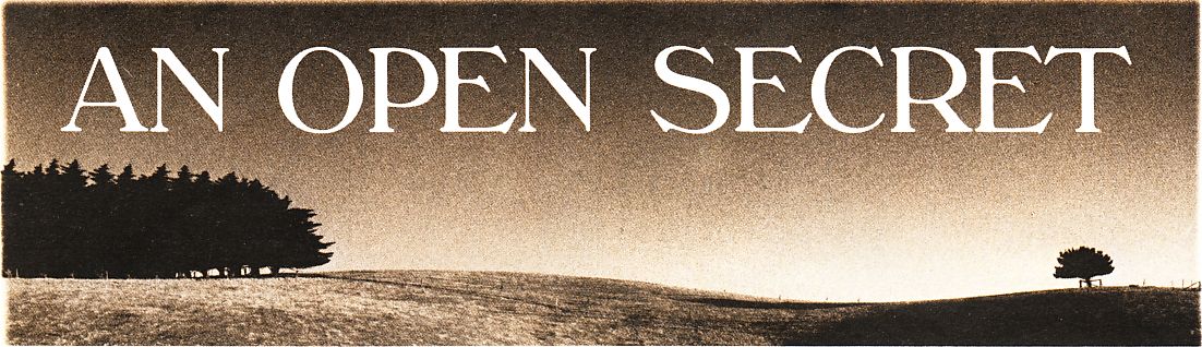 An Open Secret An Open Secret