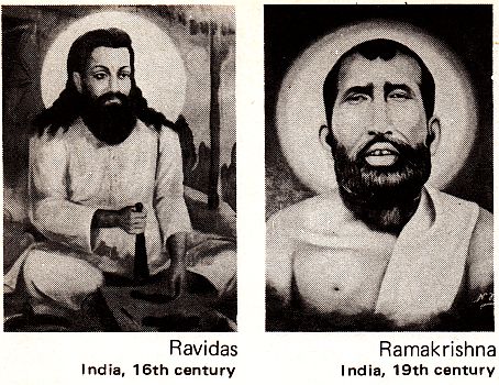 Ravidas, India, 16th century India, Ramakrishna, 19th century