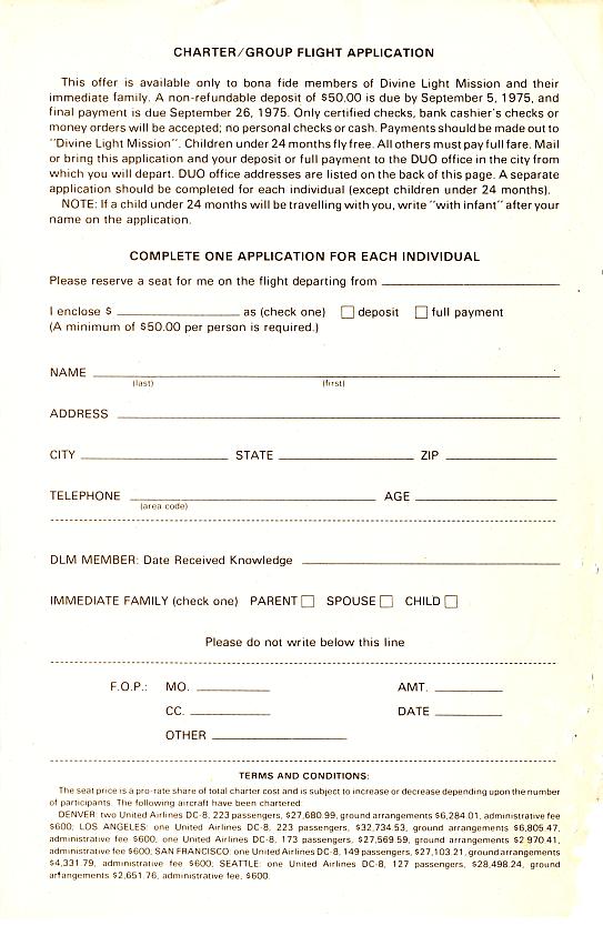 Application Form