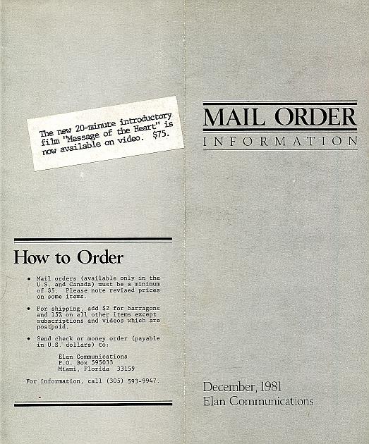 December '81 catalogue