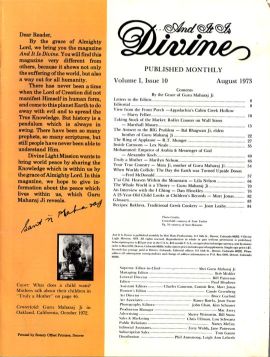 And It Is Divine Magazine