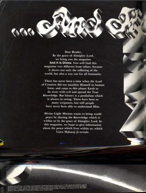 And It Is Divine Magazine