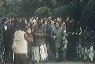 Young Prem Rawat with followers