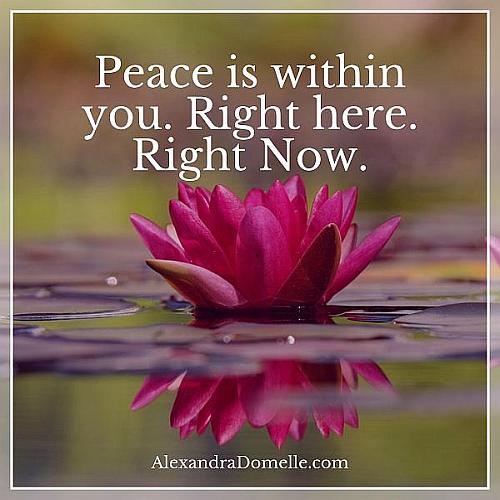 Peace Is Within
