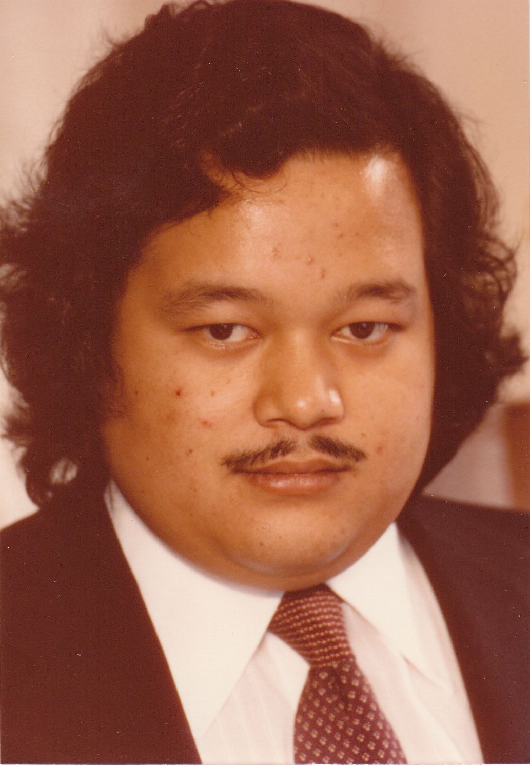 Prem Rawat (Maharaji) With Very Bad Pimples Photo circa 1978
