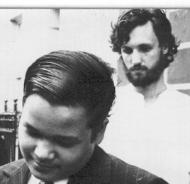 Mike Finch and the young Prem Rawat (Maharaji), 1971