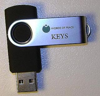 The Keys on 2 Gig Memory Stick