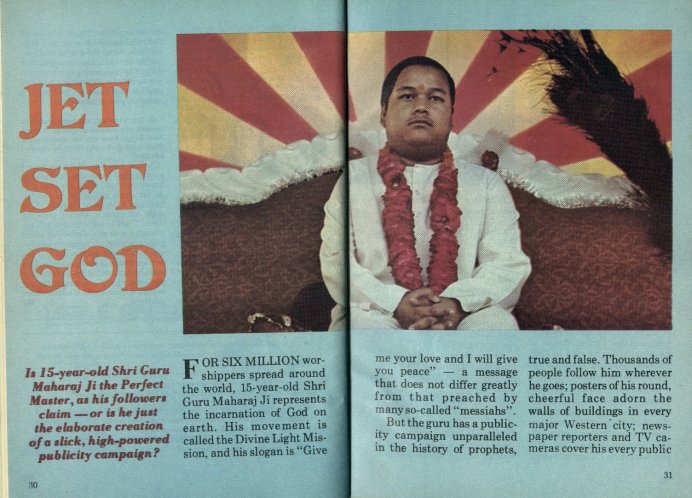 Pageant Magazine Articla About Prem Rawat