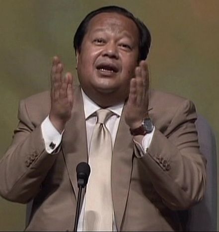 Maharaji with Aspirants 2008