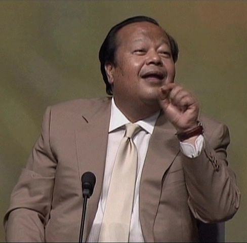 Maharaji with Aspirants 2008