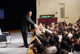 Prem Rawat Maharaji at Hong Kong Polytechnic University