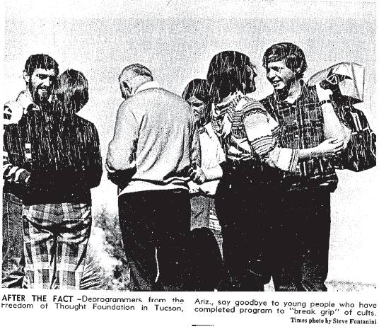 Deprogrammers from freedom of Thought Foundation