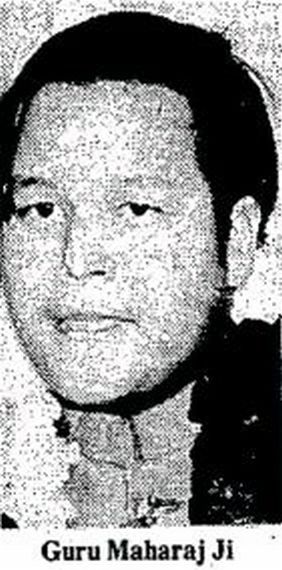 Newspaper Article re Prem Rawat aka Guru Maharaj Ji