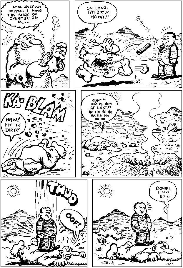 Mr Natural Meets the Fat Kid