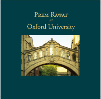 Prem Rawat Pretending to be at Oxford