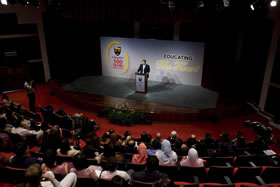 Prem Rawat Maharaji at University of Malaya, Kuala Lumpur, Malaysia