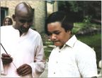 Prem Rawat Inspirational Speaker Teaching About His Lotus Feet
