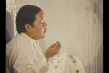 Prem Rawat On Stage At Guru Puja 1973 in London